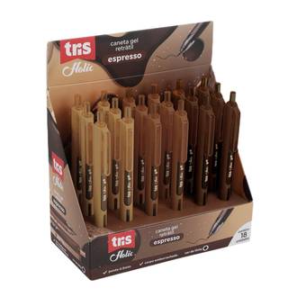 CANETA GEL RETRATIL ESPRESSO 0,5MM - 910295 - DPL 18 - TRIS
