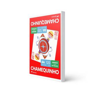 PAPEL CHAMEQUINHO 120G 50FLS - A4 - UN - CHAMEX