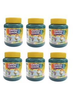 TINTA GUACHE 250ML  - VERD BANDEIRA - CX 06 - ACRILEX