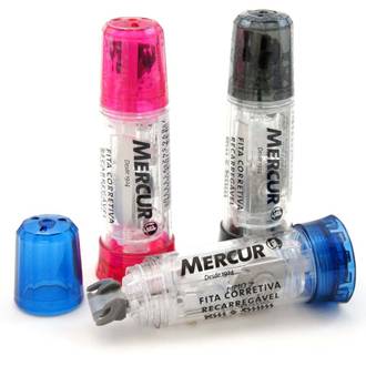 FITA CORRETIVA RECARREGAVEL 5MM X 6M - UN - MERCUR