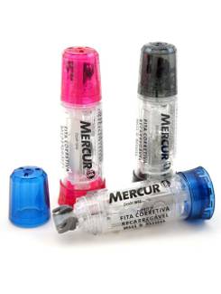 FITA CORRETIVA RECARREGAVEL 5MM X 6M - UN - MERCUR