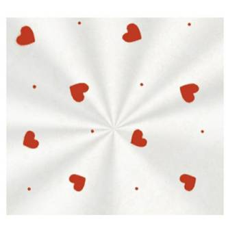 SACO TRANSPARENTE CORACAO C/50 - 10x15 - UN - GALA