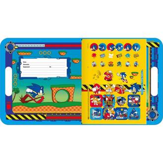 ALBUM COLORIR MALETA SONIC - 349101 - UN - TILIBRA