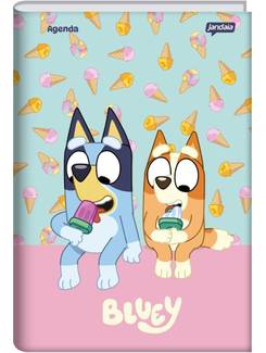 AGENDA COSTURADA BLUEY PERMANENTE - 192FLS - 78218-77 - UN - JANDAIA