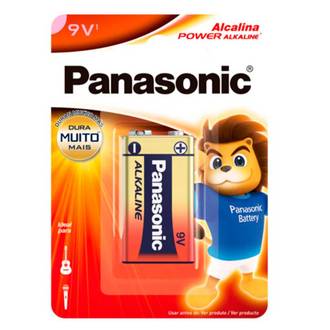 BATERIA ALCALINA 9V  - UN - PANASONIC