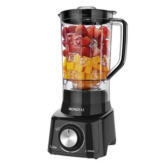 LIQUIDIFICADOR 900W TURBO L-900 FB - 127V - PRETO - UN - MONDIAL