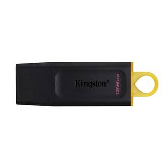 PEN DRIVE 128GB - EXODIA DTX - USB 3.2 - PRETO - UN - KINGSTON