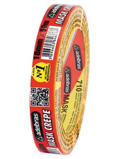 FITA ADESIVA CREPE 18X50 - 710 - UN - ADELBRAS