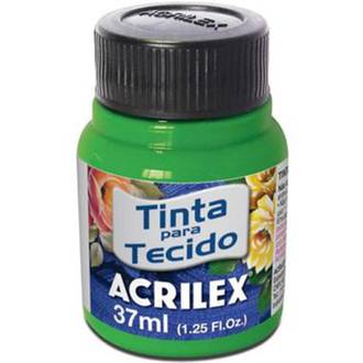 TINTA TECIDO FLUOR 37ML 04040 - VERDE - UN - ACRILEX
