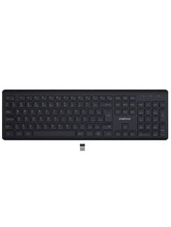 TECLADO S/FIO USB TSI50 - PRETO - UN - INTELBRAS