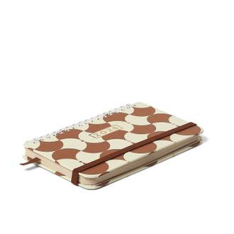 AGENDA ESPIRAL BOSSA NOVA 16X9- PLANNER BOEMIA CARAMELO - UN - CICERO