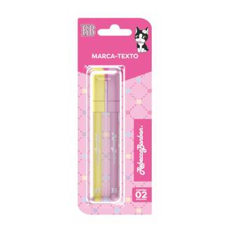 MARCA TEXTO PASTEL C/2 - REBECCA - RB1401 - UN - SKYPAPER