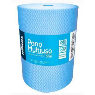 PANO MULTIUSO ROLO C/600 - 28CMX240M - 33443 - AZUL - UN - NOBRE