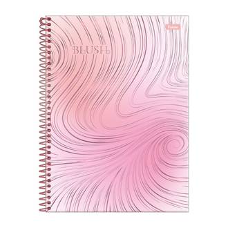CADERNO UNIV CAPA DURA 1X1 80FLS - BLUSH - PCT 4 - FORONI