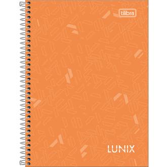 CADERNO 1/4 ESPIRAL CAPA DURA 80FLS - LUNIX - UN - TILIBRA