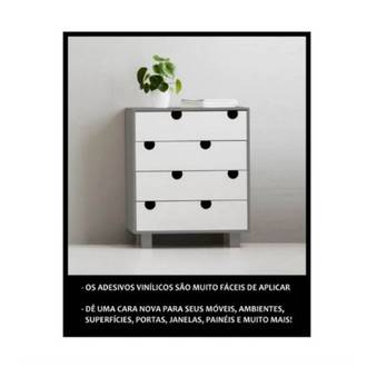 FILME AUTOADESIVO 45CMX2M 80 MICRAS - FOSCO - BRANCO - UN - CON-TACT