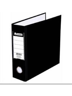 PASTA REGISTRADORA AZ OFICIO LOMBO LARGO ECONOMIC - PRETO - CX 50 - CHIES