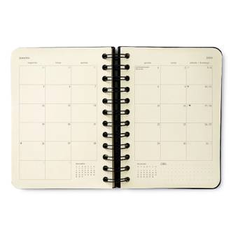 AGENDA ESPIRAL JARDIM 11,5X16 - PLANNER OFF WHITE - UN - CICERO