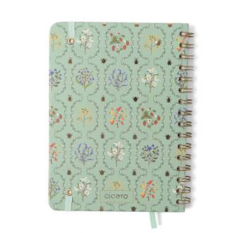 PLANNER PERMANENTE FINANCEIRO A5 / JARDIM VERDE - UN - CICERO