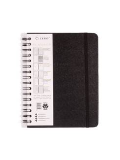 PLANNER PERMANENTE CLASSICO E A5 / PRETO 8973 - UN - CICERO