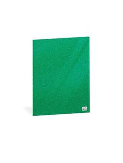 FOLHA EVA GLITTER  - VERDE - PCT 10 - DUBFLEX