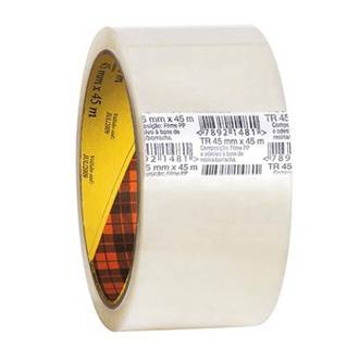 FITA EMPACOTAMENTO 45X45 - 5802 - TRANSPARENTE - UN - 3M