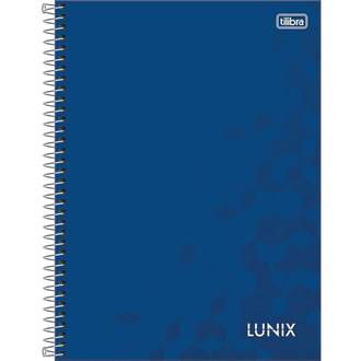 CADERNO UNIV CAPA DURA 1X1 80FLS - LUNIX - PCT 4 - TILIBRA