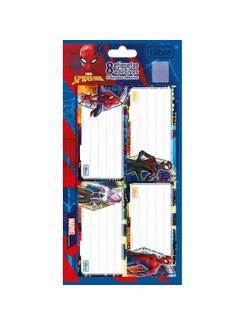 ETIQUETA ADESIVA ESCOLAR  - SPIDER MAN - UN - TILIBRA