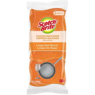 ESPONJA NÃO RISCA LEVE 3 PAGUE 2 - SCOTCH-BRITE - UN - 3M