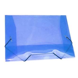 PASTA ELASTICO PLASTICA OFICIO - 1021 - AZUL - UN - ACP