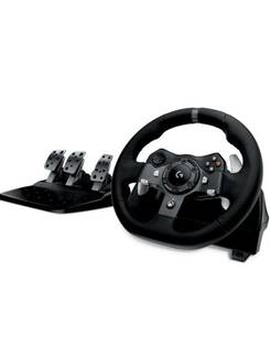 VOLANTE LOGITECH G920 DRIVING FORCE PARA XBOX SERIES X|S, XBOX ONE E PC - UN - LOGITECH
