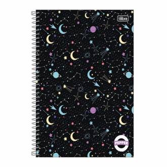 CADERNO UNIV CAPA DURA 20X1 320FLS - PEPPER FEM - UN - TILIBRA