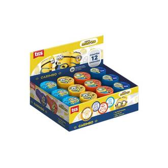 CARIMBO AUTOTINTADO MINIONS - 905611 - DPL 12 - TRIS