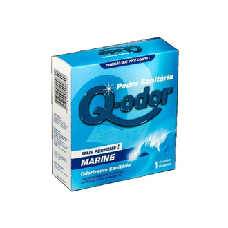 PEDRA SANITARIA 40G - C/GANCHO - MARINE - UN - Q-ODOR