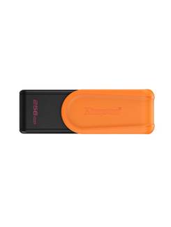 PEN DRIVE 256GB - EXODIA DTXS - USB 3.2 - PRETO - UN - KINGSTON