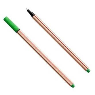 CANETA MICROLINE 0,4MM - VERDE - CX 12 - COMPACTOR