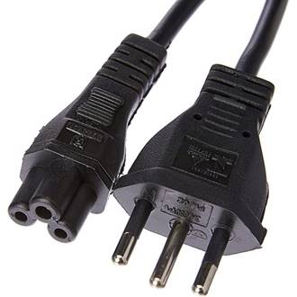 CABO FORCA TRIPOLAR NB 1,5M - 5956 - PRETO - UN - MD9