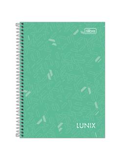 CADERNO UNIV CAPA DURA 10X1 160FLS - LUNIX - UN - TILIBRA