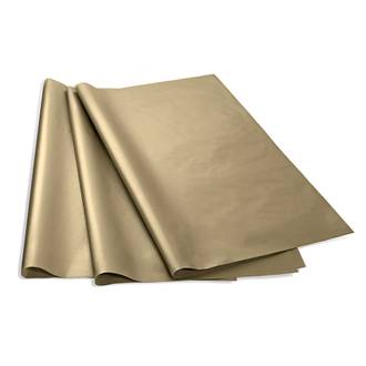 PAPEL SEDA METALIZADO - 48X60M - BRONZE - PCT 20 - RIDET
