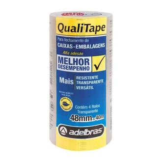 FITA EMPACOTAMENTO 48X40 - 2300 - TRANSPARENTE - UN - SULAMERICANA