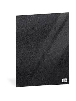 FOLHA EVA GLITTER  - PRETO - PCT 10 - DUBFLEX