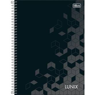 CADERNO UNIV CAPA DURA 1X1 80FLS - LUNIX - PCT 4 - TILIBRA