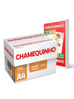 PAPEL CHAMEQUINHO 180G 50FLS - A4 - CX 25 - CHAMEX