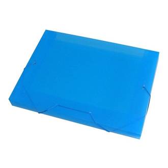 PASTA ELASTICO PLASTICA 2CM OFICIO - 1022 - AZUL - UN - ACP