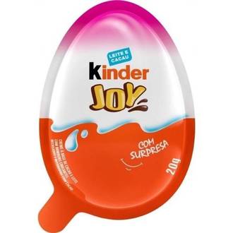 CHOCOLATE KINDER JOY 20G - ROSA - UN - FERRERO