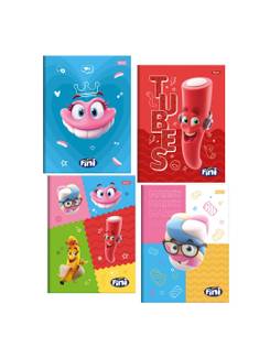 CADERNO BROCHURAO CAPA DURA 80FLS - 4070320 - FINI - UN - FORONI