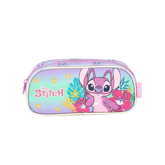 ESTOJO ESCOLAR SIMPLES STITCH - EI42384SC - INFANTIL - ROXO - UN - LUXCEL