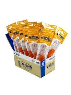 REFIL P/MARCADOR QUADRO BRANCO V BOARD MASTER - 5,5ML - LARANJA - CX 12 - PILOT