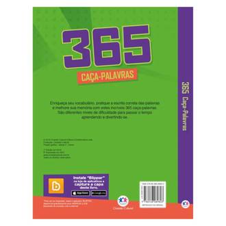 CACA PALAVRAS 365 VOLUME I - UN - CIRANDA CULTURAL