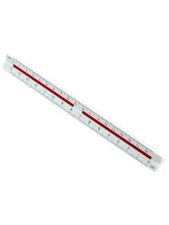 ESCALIMETRO TRIANGULAR 15CM ME15B - UN - TRIDENT